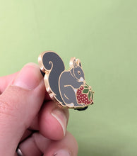 Load image into Gallery viewer, Strawberry Squirrel Pin
