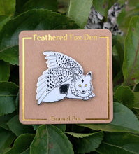 Load image into Gallery viewer, Snowy Owl Fox Pin