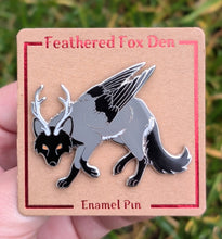Load image into Gallery viewer, Krampus Fox Pin