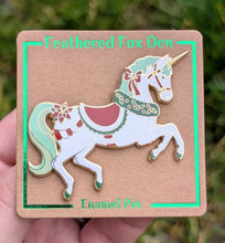 Load image into Gallery viewer, Christmas Unicorn Pin