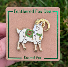 Load image into Gallery viewer, Yule Goat Pin