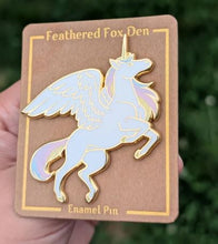 Load image into Gallery viewer, Rainbow Alicorn Pin