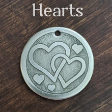 Load image into Gallery viewer, Hearts Pet Tag