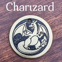 Load image into Gallery viewer, Charizard Pet Tag
