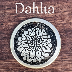 Dahlia Pet Tag