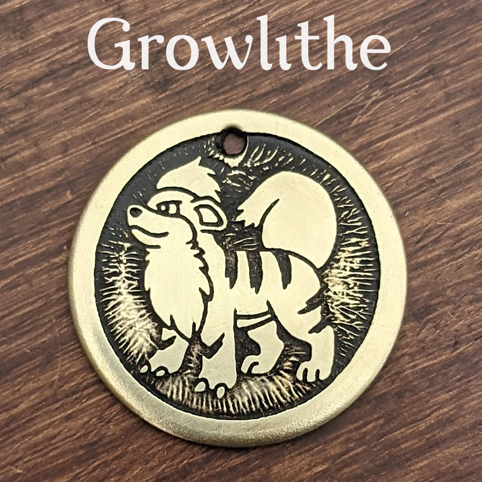 Growlithe Pet Tag