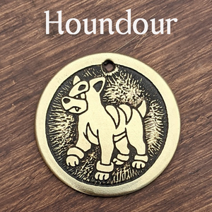 Houndour Pet Tag