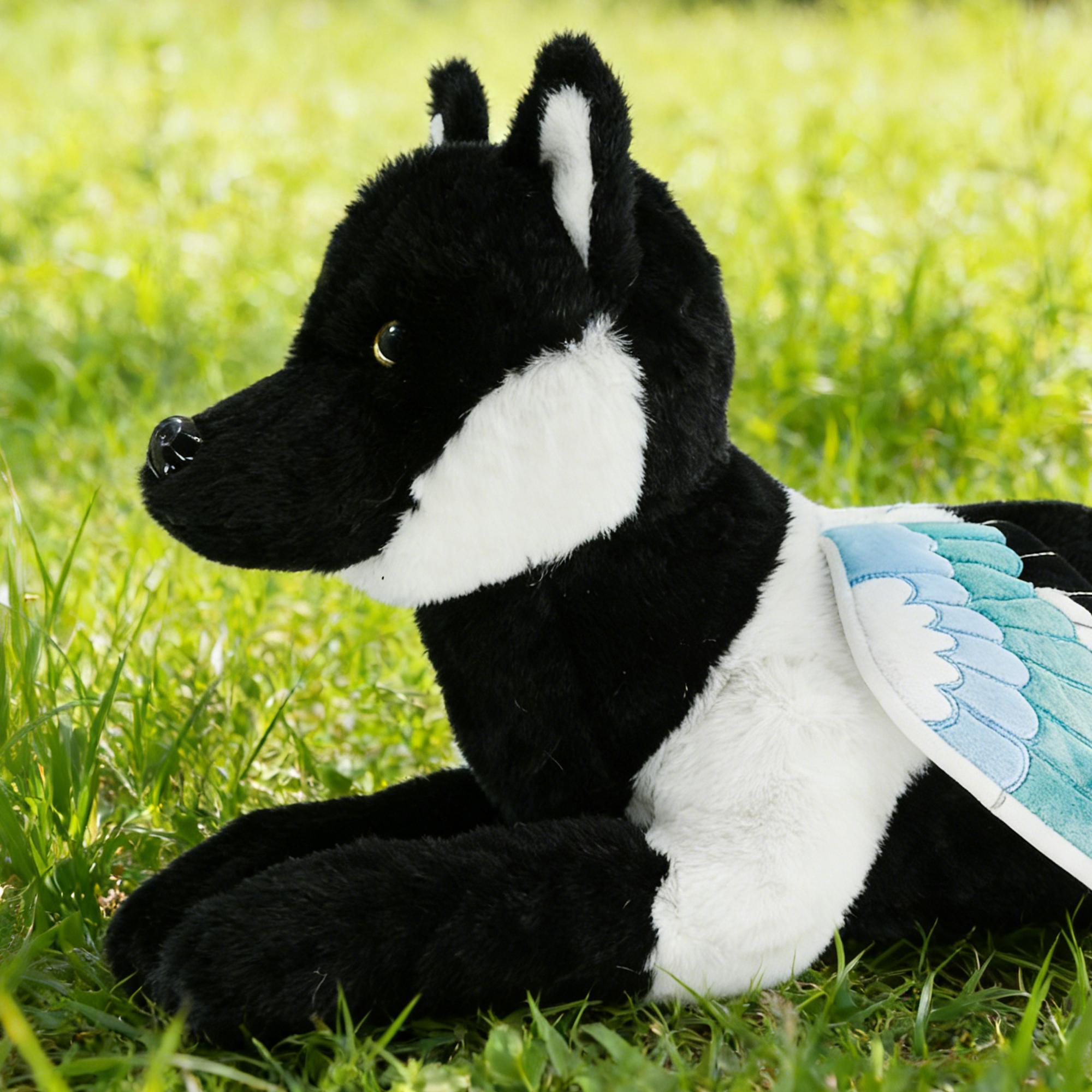 Nightstar - Magpie Wolf - Snuggle Series - PREORDER – Feathered