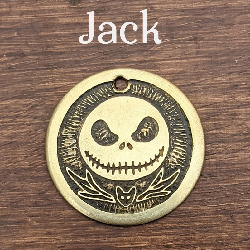 Jack Skellington Pet Tag