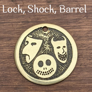 Lock, Shock, and Barrel Pet Tag