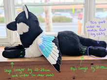 Load image into Gallery viewer, Nightfall - Magpie Wolf PREORDER
