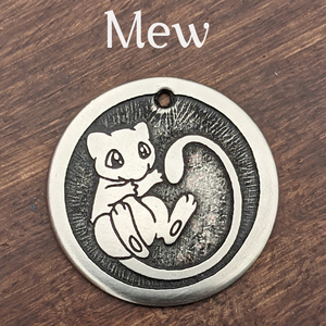 Mew Pet Tag