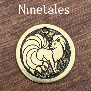 Ninetales Pet Tag