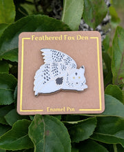 Load image into Gallery viewer, Snowy Owl Fox Pin
