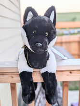 Load image into Gallery viewer, Nightstar - Magpie Wolf - Snuggle Series
