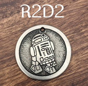 R2D2 Pet Tag