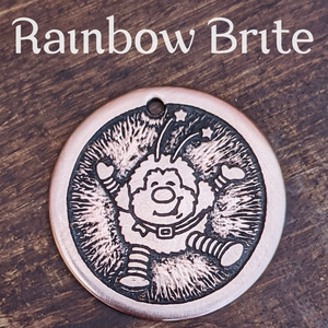 Rainbow Brite Pet Tag