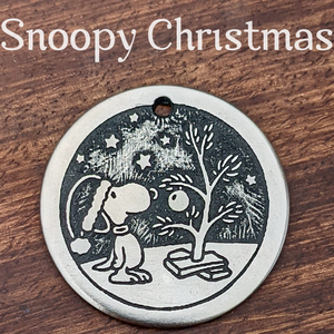 Snoopy Pet Tag