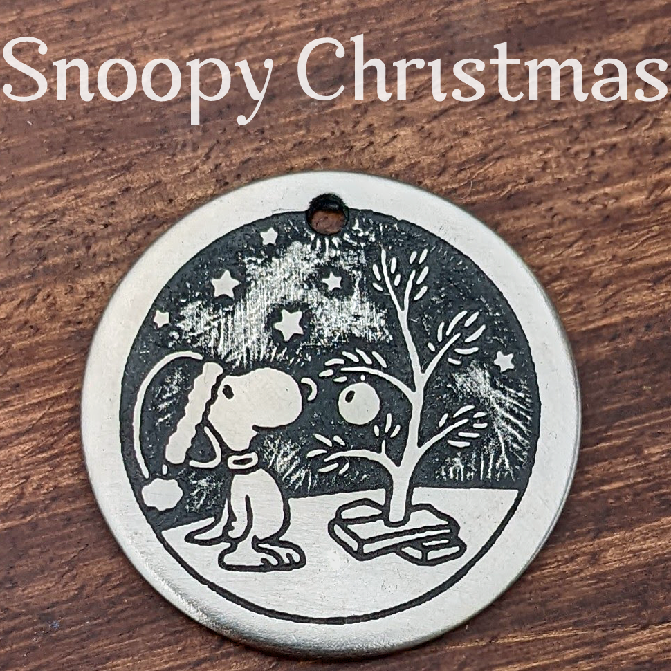 Snoopy Pet Tag