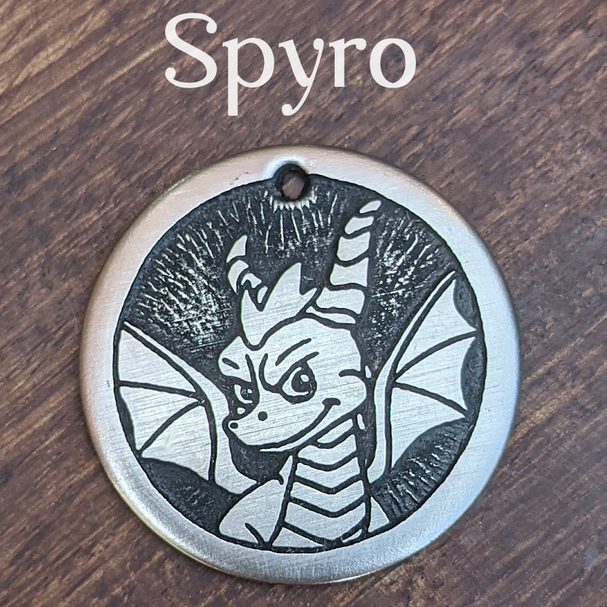 Spyro necklace deals