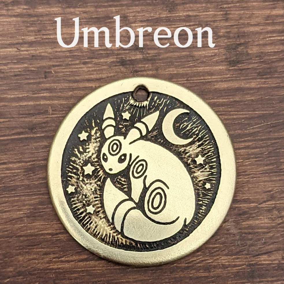 Umbreon Pet Tag