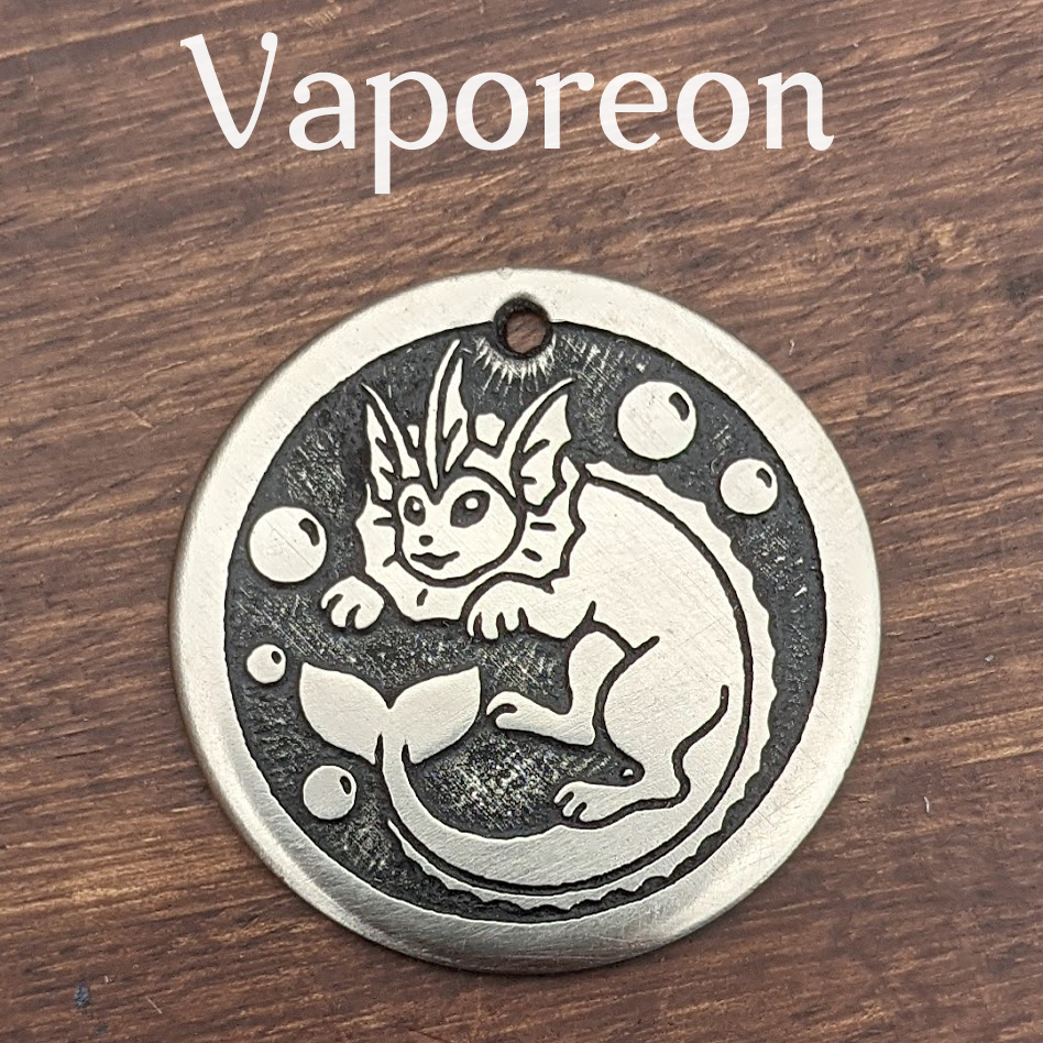 Vaporeon Pet Tag