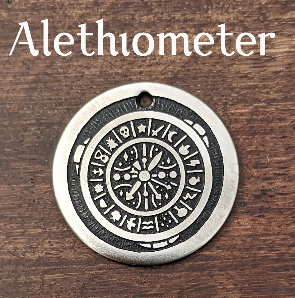 Alethiometer Pet Tag