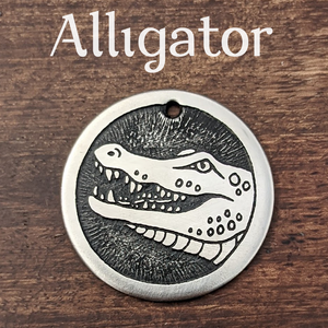 Alligator Pet Tag