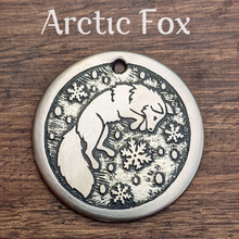 Load image into Gallery viewer, Arctic Fox Pet Tag
