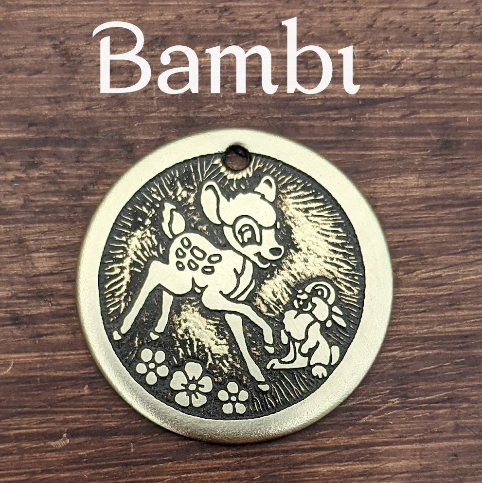 Bambi Pet Tag