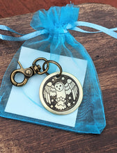 Load image into Gallery viewer, Barn Owl Flying Pet Tag
