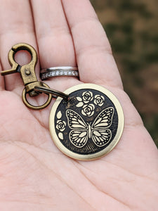 Butterfly Pet Tag