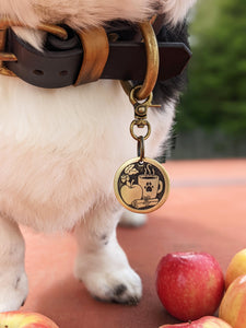 Apple Cider Pet Tag