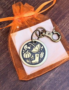 Fall Themed Pet Tag