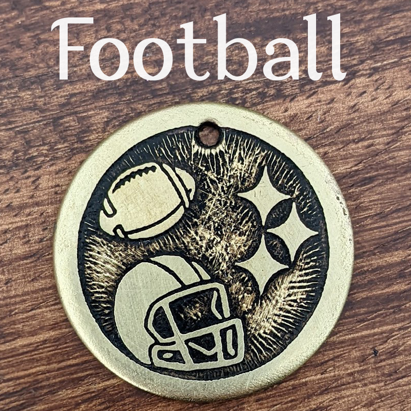 Football Pet Tag