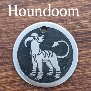 Houndoom Pet Tag