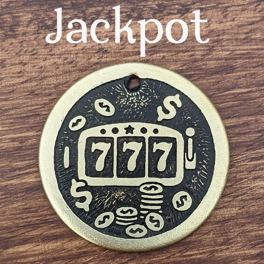 Jackpot Pet Tag