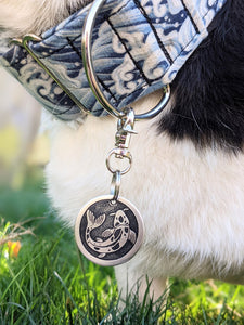 Koi Fish Pet Tag