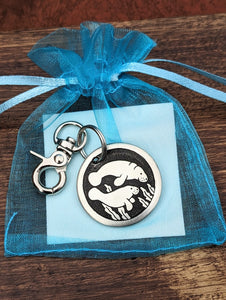 Manatees Pet Tag