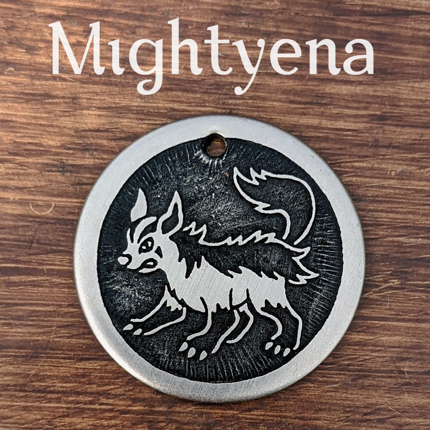 Mightyena Pet Tag