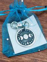 Load image into Gallery viewer, Moon Phases Pet Tag
