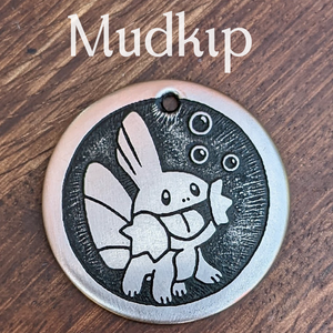 Mudkip Pet Tag