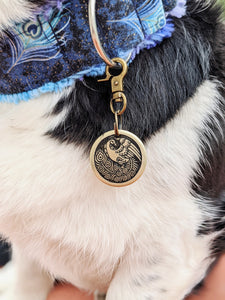 Peacock Pet Tag