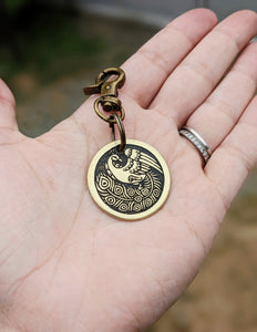 Peacock Pet Tag