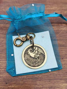 Peacock Pet Tag