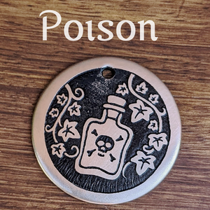 Poison Pet Tag