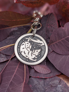 Opossum Pet Tag