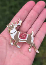 Load and play video in Gallery viewer, Reindeer Pin
