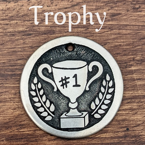 Trophy Pet Tag