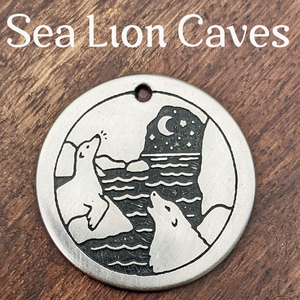 Sea Lion Caves Pet Tag